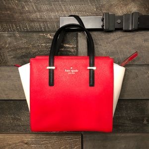 Red Kate Spade handbag